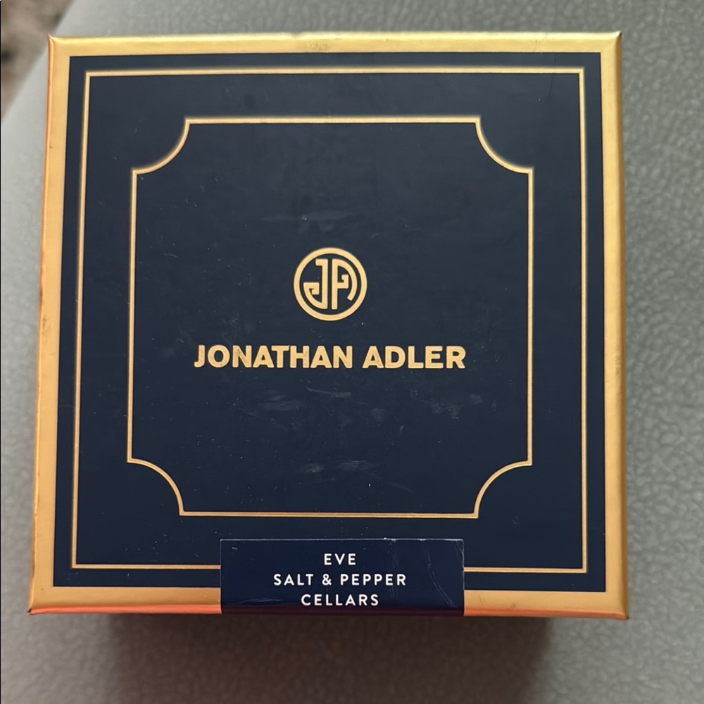 Jonathan Adler Navy and Gold Box